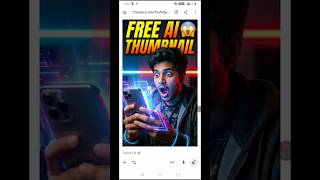 “30 second me FREE AI thumbnail banana hai? 😱” #creatorsupport @aaryankelvin