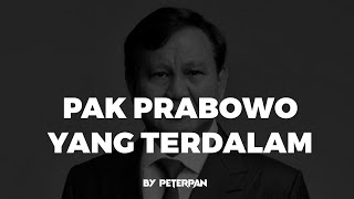Pak Prabowo  - Yang Terdalam by Peterpan  (AI COVER Lirik)