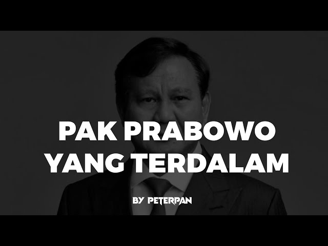 Pak Prabowo  - Yang Terdalam by Peterpan  (AI COVER+Lirik) class=