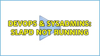 Famous DevOps & SysAdmins: slapd not running Net Worth
