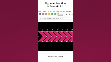 Signal Animation in PowerPoint #slideegg #slideeggshorts