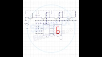 4 Bit Up Counter Using D Flip-Flop