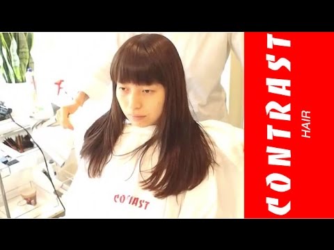 誰でも簡単に切れる ロングレイヤーカットの仕方 ヘアビューザーの使い方と感想 動くヘアカタログ Jikko Yamada 渋谷 美容室 美容院 Contrast Hair 山田実行 Youtube