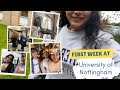 My first week at university of nottingham uk welcomeweek
