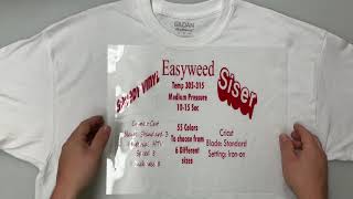 How to Press Siser Easyweed