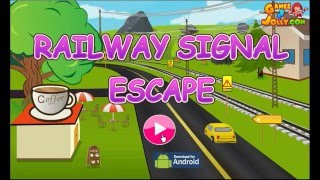 Railway Signal Escape Walkthrough - Games2Jolly screenshot 1