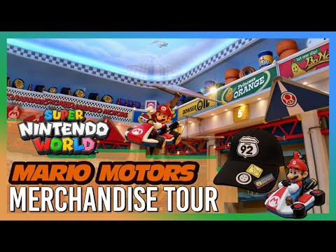 Mario Motors Merch Tour - Super Nintendo World