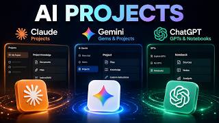 Mastering AI Workspaces: A Complete Guide to Projects, Gems, and Custom GPTs