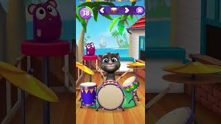 TALKING TOM 2 playing drumset 🌶 🚿 🚿 #talkingcatplayingroblox #talkingtom2playing #talkingtomplays