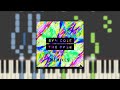 [Synthesia Piano] Syn Cole - The Daze (Cheat Codes Remix)