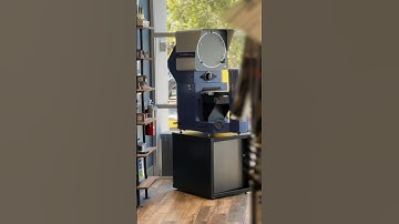 Mitutoyo PH-3515F Profile Projector Install #cncmachining #mitutoyo