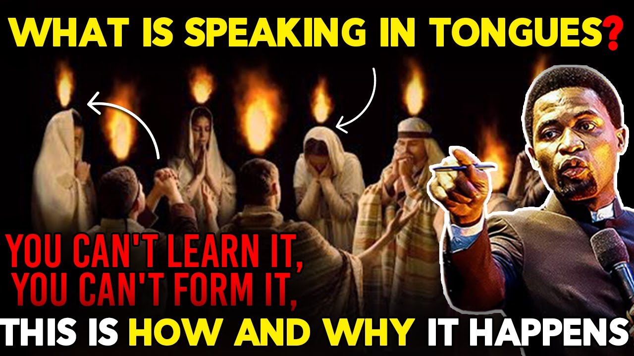 YOU MUST LEARN HOW TO SPEAK IN TONGUES OR YOU WILL BE CHEATED IN LIFE You must learn how to speak in tongues or you will be cheated in life