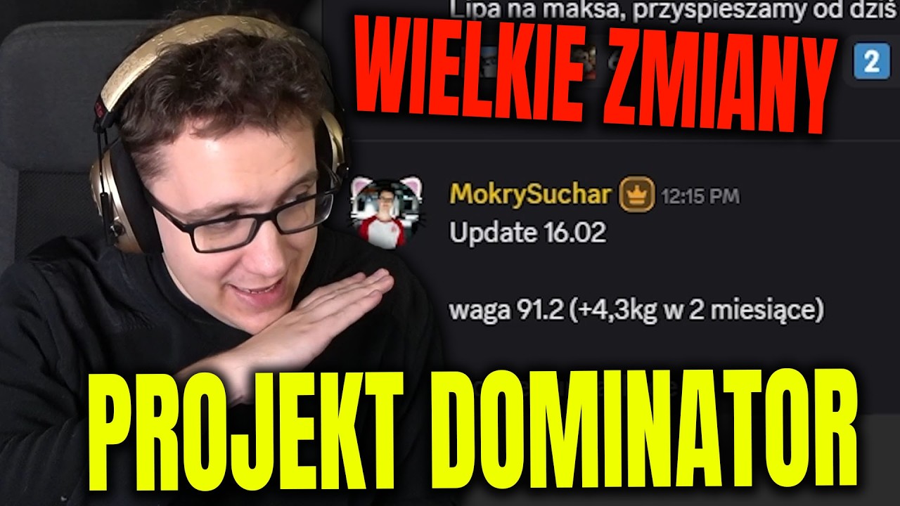 SUCHAR PROJEKT DOMINATOR WIELKIE ZMIANY LOCKDOWN DOMOWY!