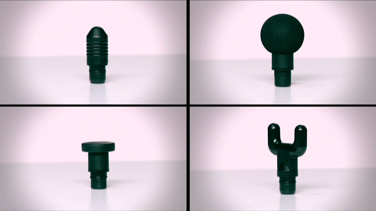 Power Impact Wand Percussion Muscle Massager w/ Attachments on QVC