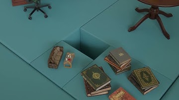 Infinite zoom, type two. A Fibonacci "golden spiral."