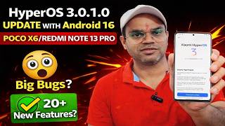 Redmi Note 13 Pro/POCO X6 Rollout Software Update HyperOS 3.0.1.0 With Android 16 ! New Features screenshot 2