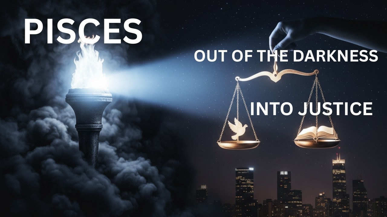 Pisces ♓️ OUT OF THE DARKNESS & INTO JUSTICE! ⚖️✨