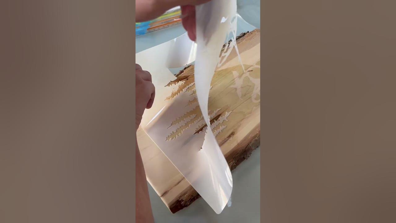 How to Wood Burn Using Carbon Paper Tracing #diy #woodburning 