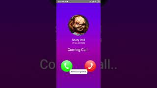 العاب اتصال اطفال مع سكارى دول Call and chat video scary doll screenshot 2