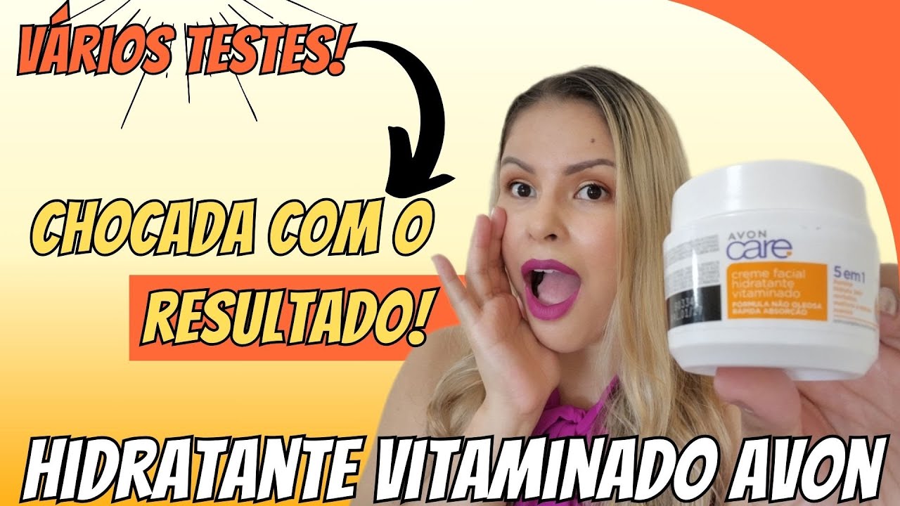 Hidratante Vitaminado Avon Care | Resenha com Testes!