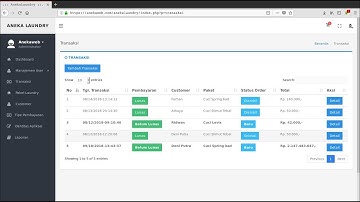 APLIKASI MANAJEMEN JASA LAUNDRY BERBASIS WEB