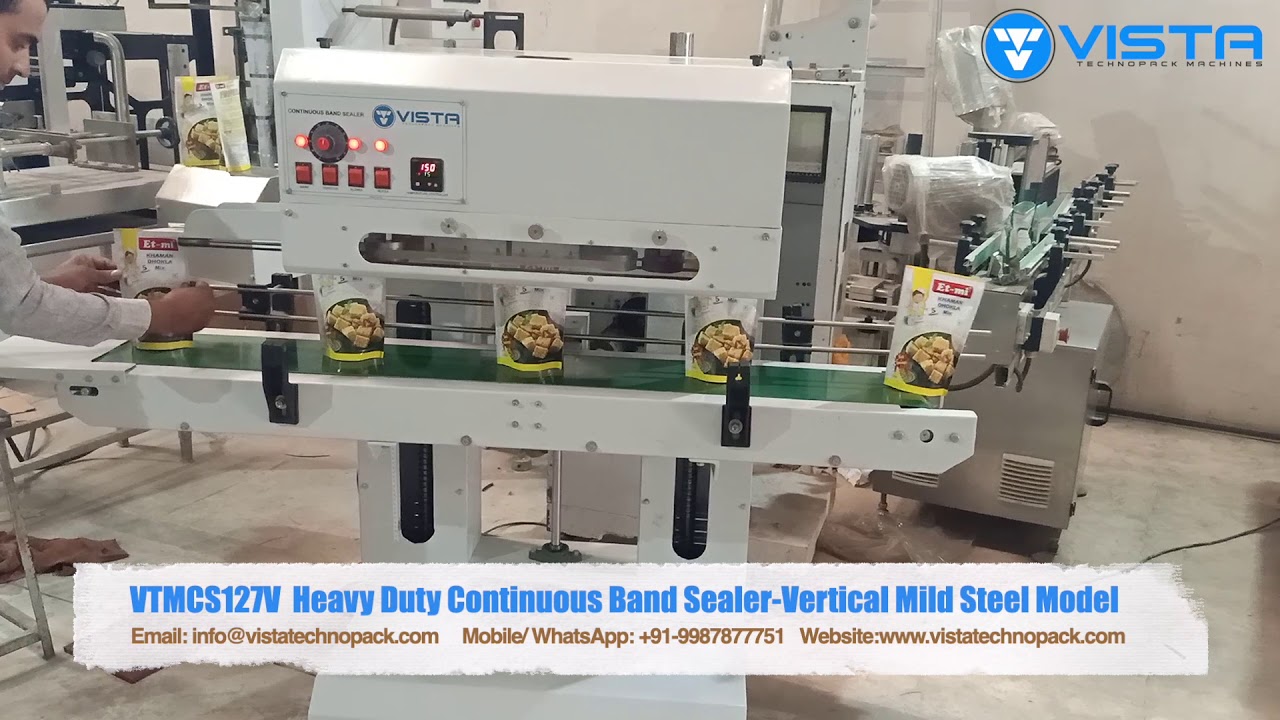 StandUp Pouch Sealing Machine DoyPack Sealing Machine Zipper Pouch Sealing Machine YouTube