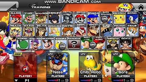 SSF2 mods Nuevos Personaje En Proceso (By wilanX12 Mods)