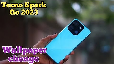 How To Change Wallpaper In Tecno Spark Go 2023, Wallpaper Setting In Tecno Spark Go 2023,