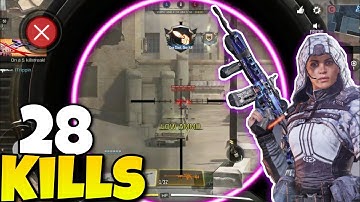 DOMINATION GAMEPLAY || #CODMOBILE || 28 kills ||