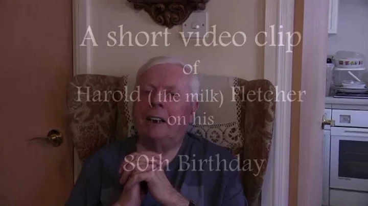 Harold Fletcher hits 80