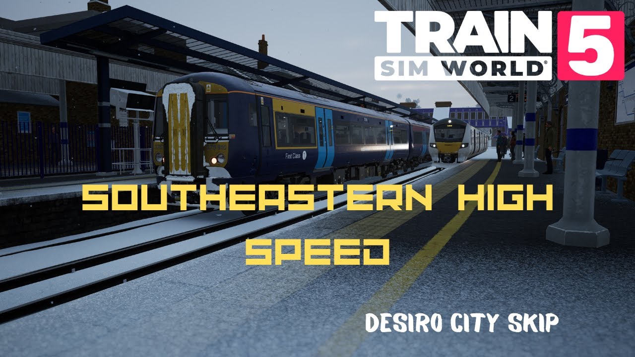 Train sim world 5. Southeastern High Speed. Desiro City Skip. BR Class ...