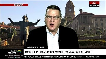 DISCUSSION: Road traffic safety awareness launch with AA