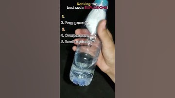 Ranking the BEST soda Explosions!