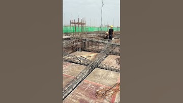 Falling beams | Beams rebar | Beams reinforcement#shorts