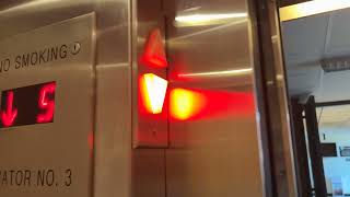 Generic (fmr. Dover) hydraulic elevators - Stony Brook University Library (Microphone Test)