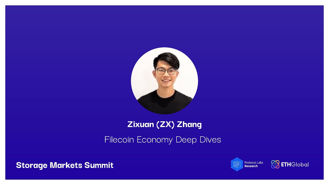 Filecoin Economy Deep Dive - ZX Zhang