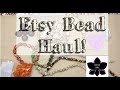 Jenny's Gem Shop Etsy Czech Glass Jewelry Making Beads Haul!