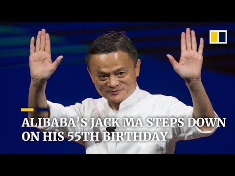 Jack Ma steps down as Alibaba chairman