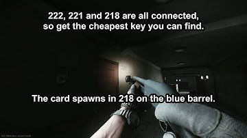 Red Key Card Spawns | Escape from Tarkov