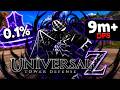 *INSANE* 0.1% Venom Black Spider-Man is the BEST UNIT in Universal Tower Defense Z!