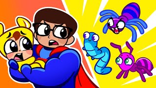 My Daddy Is a Superhero! 🦸 Daddy, Catch the Bugs! 🐞 Where is My Dad? 😲 Funny Cartoons for Kids