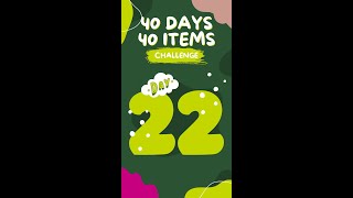 Day 22 - 40 Days 40 Items Challenge #declutteringtips #declutteringchallenge #declutteryourlife by The Declutter Hub 167 views 2 months ago 1 minute, 27 seconds