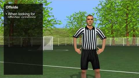 Official Signals: Offside