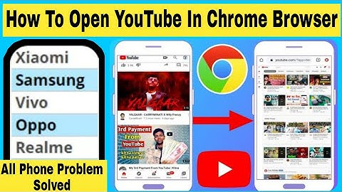 How To Open Youtube in Chrome Browser | Chrome Me YouTube Channel Open Nahi Hora | By shahid ss