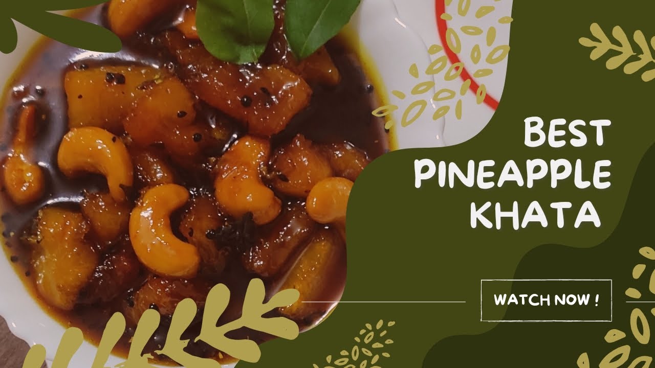 ମୁଁ ଘରେ ବନେଇଚି ସପୁରୀ ଖଟା ଭୋଜି styile pineapple 🍍 khata YouTube