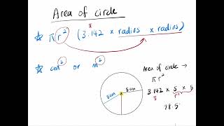 How to find the area of a circle (with formula & examples) by Aqidah Ho 202 views 1 year ago 4 minutes, 39 seconds