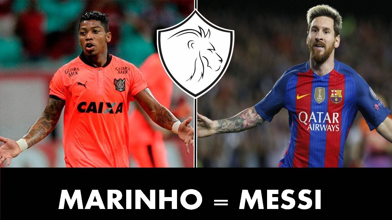 10 GOLS DE MESSI IGUAIS AOS DE MARINHO