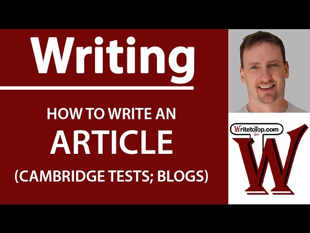 how to begin an article