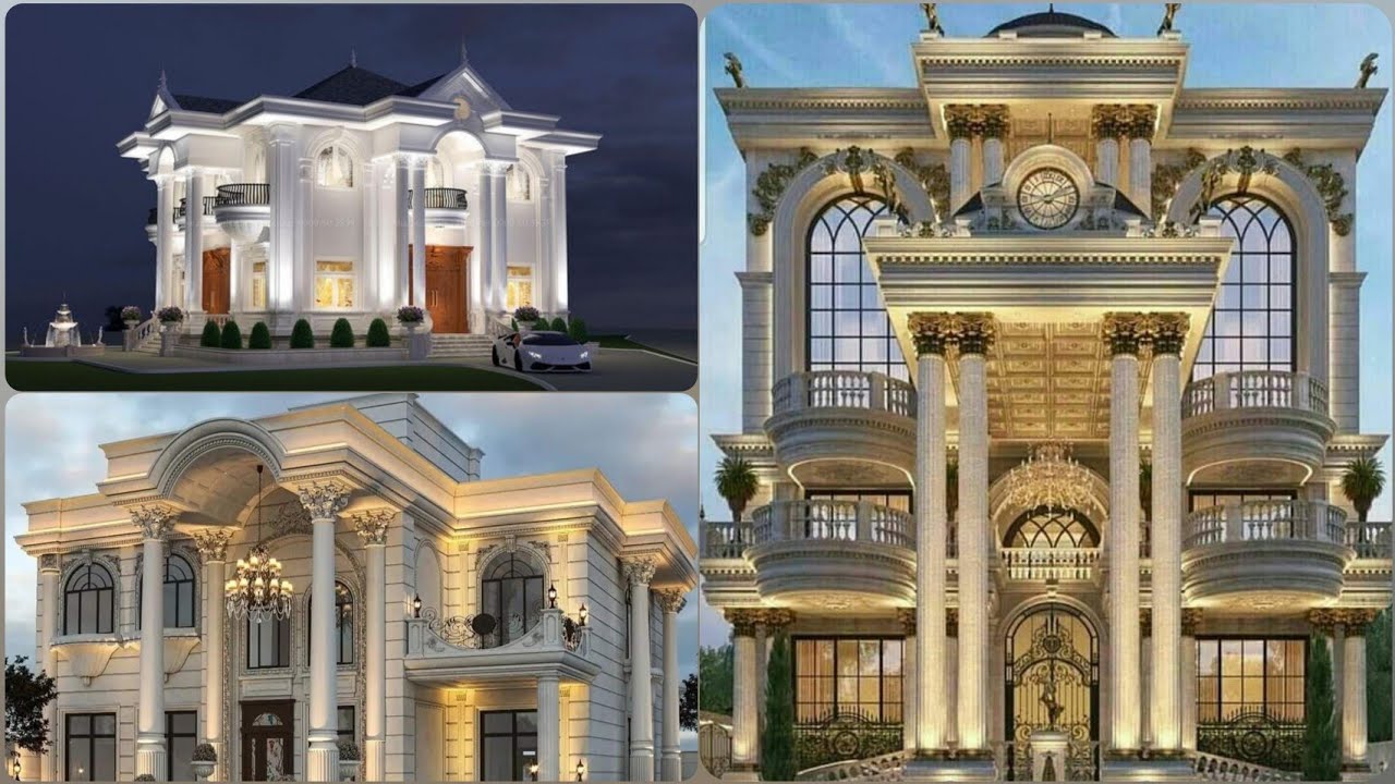 كتالوج أفكار واجهات منازل حديثة لعام  ٢٠٢٤ | تصاميم واجهات فلل وقصور عصرية