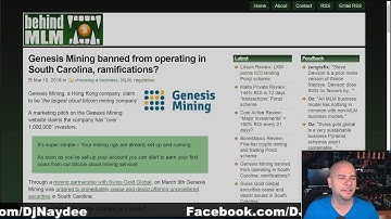 Genesis Mining CEASE & DESIST! FUD, BOGUS or The END Passive Profits Ep 146